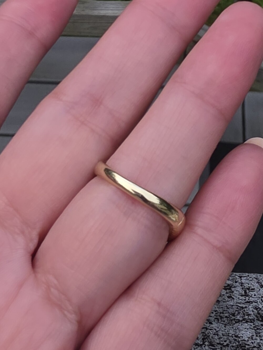10k Double Heart Diamond Bypass Ring - Picture 8 of 12